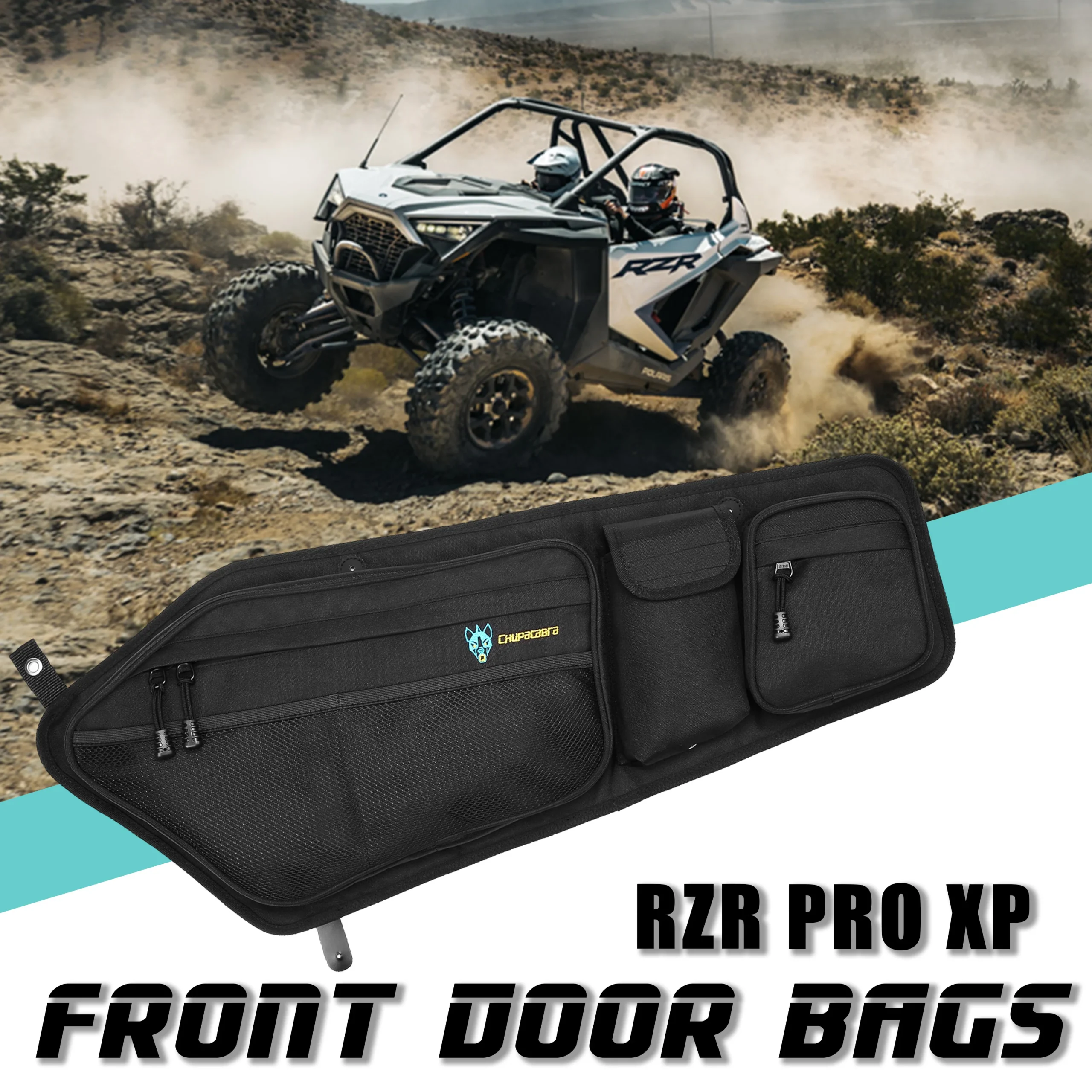 Chupacabra Offroad RZR Pro XP Pro R Door Bags 19 scaled