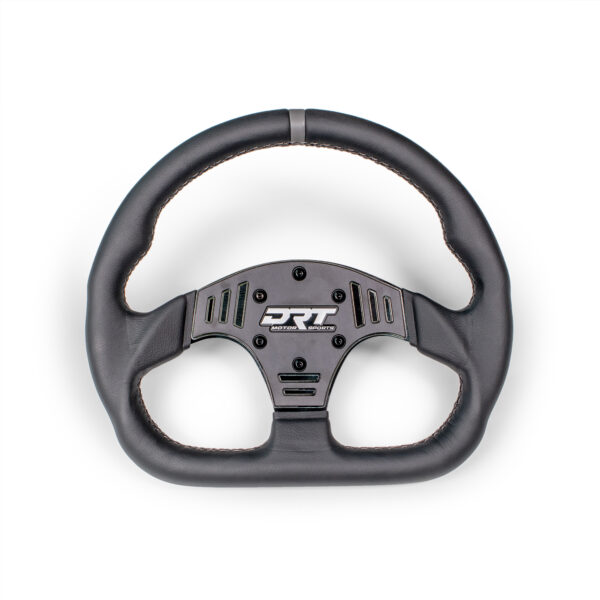 DRT Motorsports 330mm D Shape Steering Wheel Leather 1