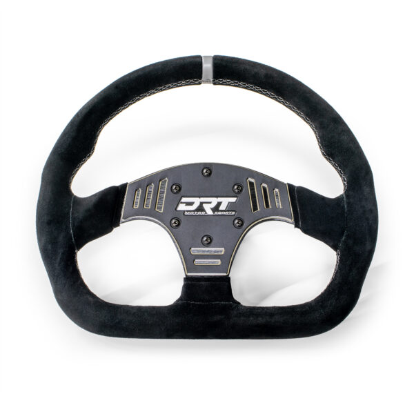 DRT Motorsports 330mm D Shape Suede Steering Wheel 1