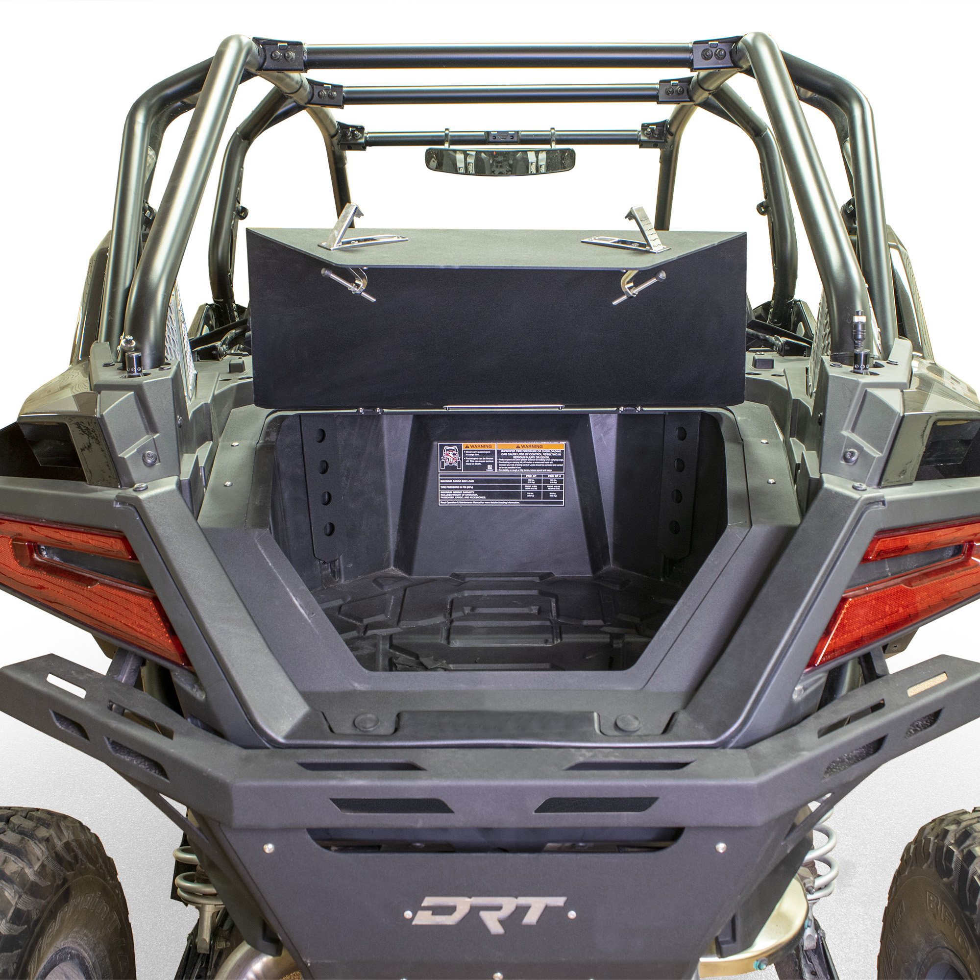 DRT Motorsports RZR Pro XP Turbo R 2020 Aluminum Storage Trunk Enclosure 4