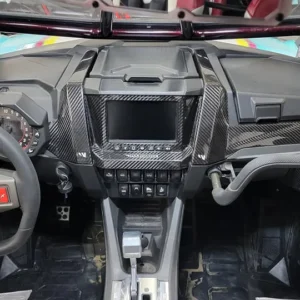 Polaris RZR PRO XP and PRO R Fourwerx Carbon Fiber Dash Trim Kit 4.jpg