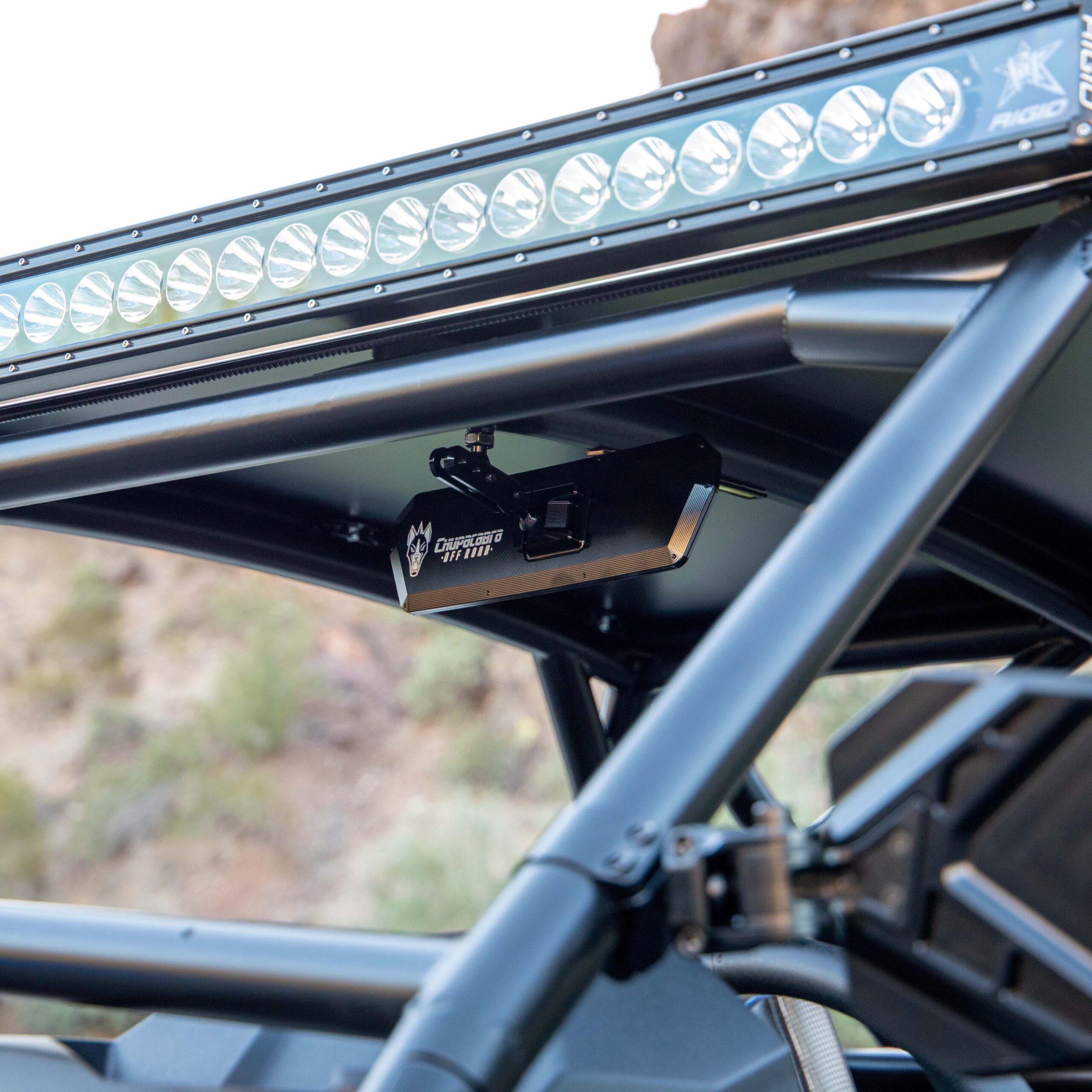 Super DELUXE 11 inch Offroad UTV Center Rearview Mirror 3 scaled