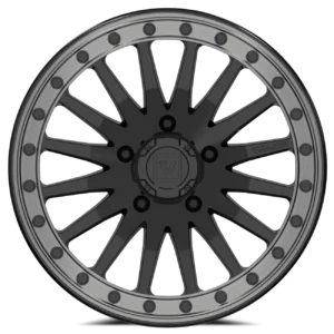 Valor Offroad Polaris Rzr Pro R Wheel V06 Gloss Black 1