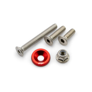 drt fender rock washer and hardware dress up kit red 3