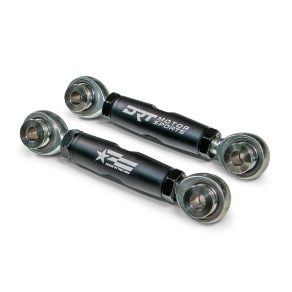 drt motorsports billet aluminum barrel adjustable sway bar link kit m12 polaris 1