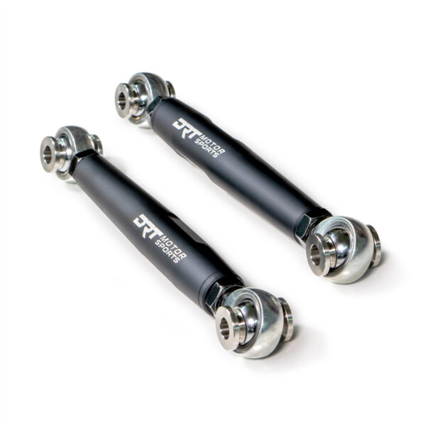 drt motorsports billet aluminum barrel quick camber upper radius rod kit 64 rzr pro xp 4 3