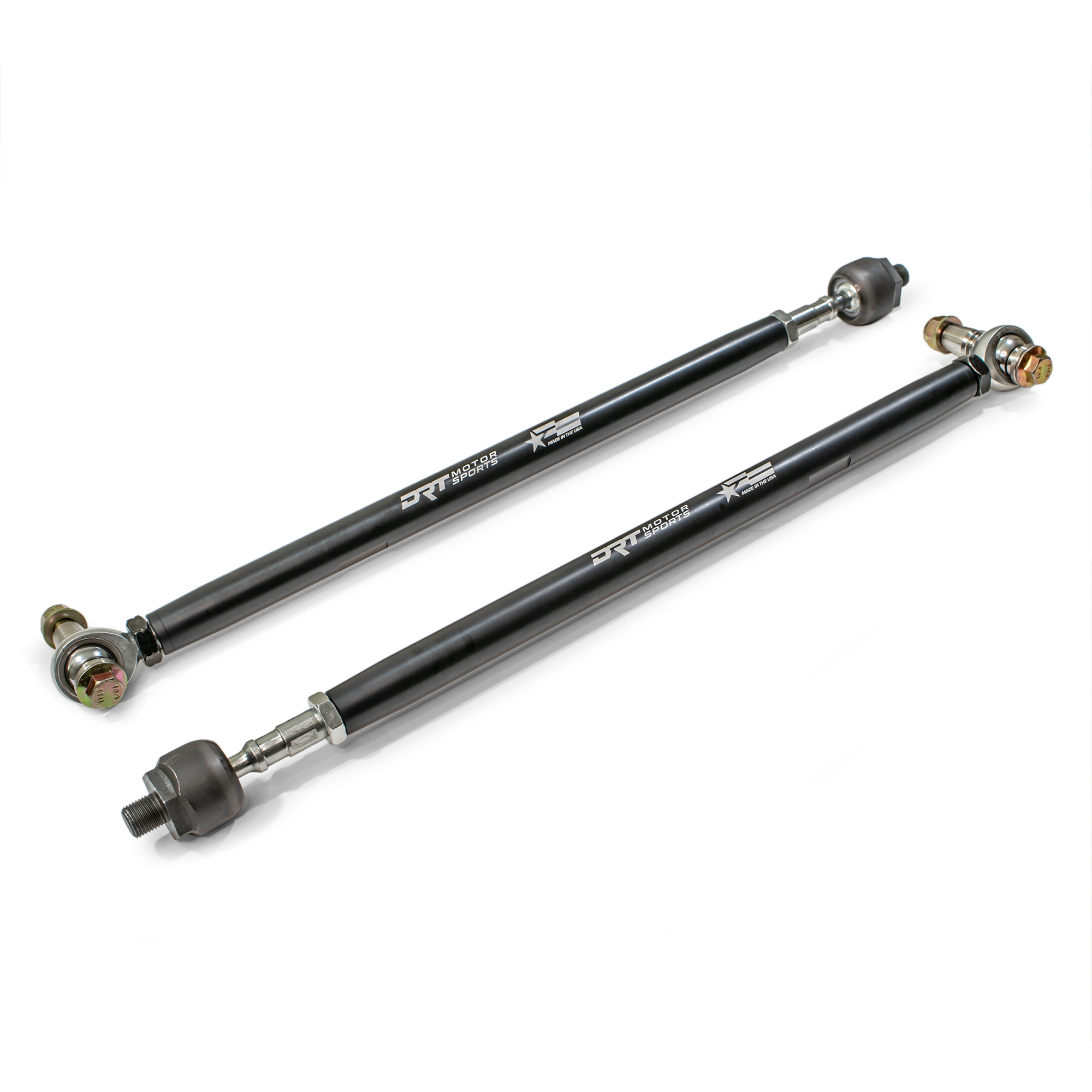 drt motorsports hd billet aluminum tie rod kit m16 rack polaris 19 xp1000 4 17 xp turbo 4 3