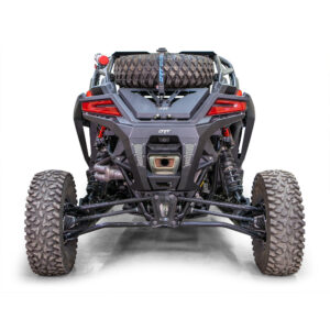 drt motorsports polaris pro r 2022 rear bumper black 1