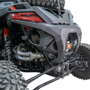 drt motorsports polaris pro r 2022 rear bumper black 12