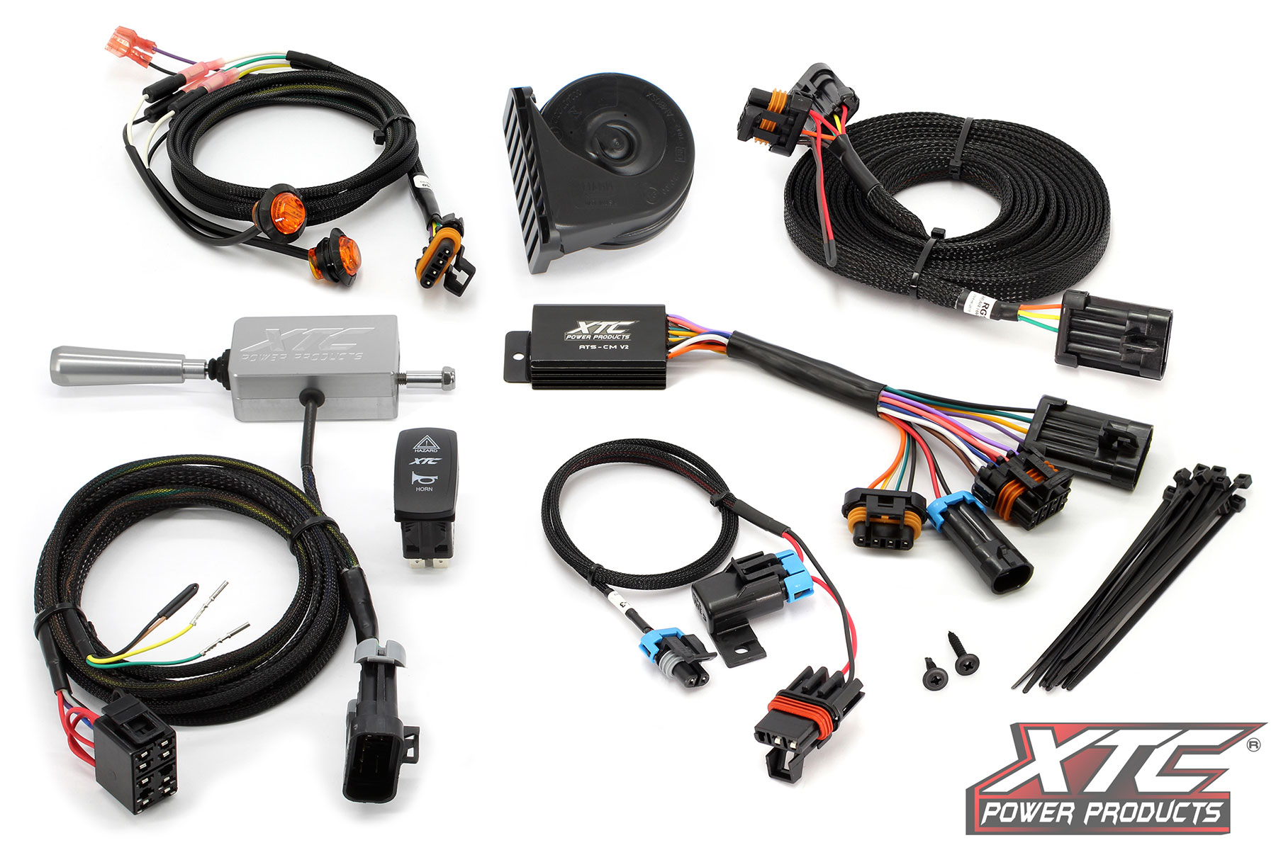 xtc power products polaris general 19 plus self canceling turn signal system with billet lever 2