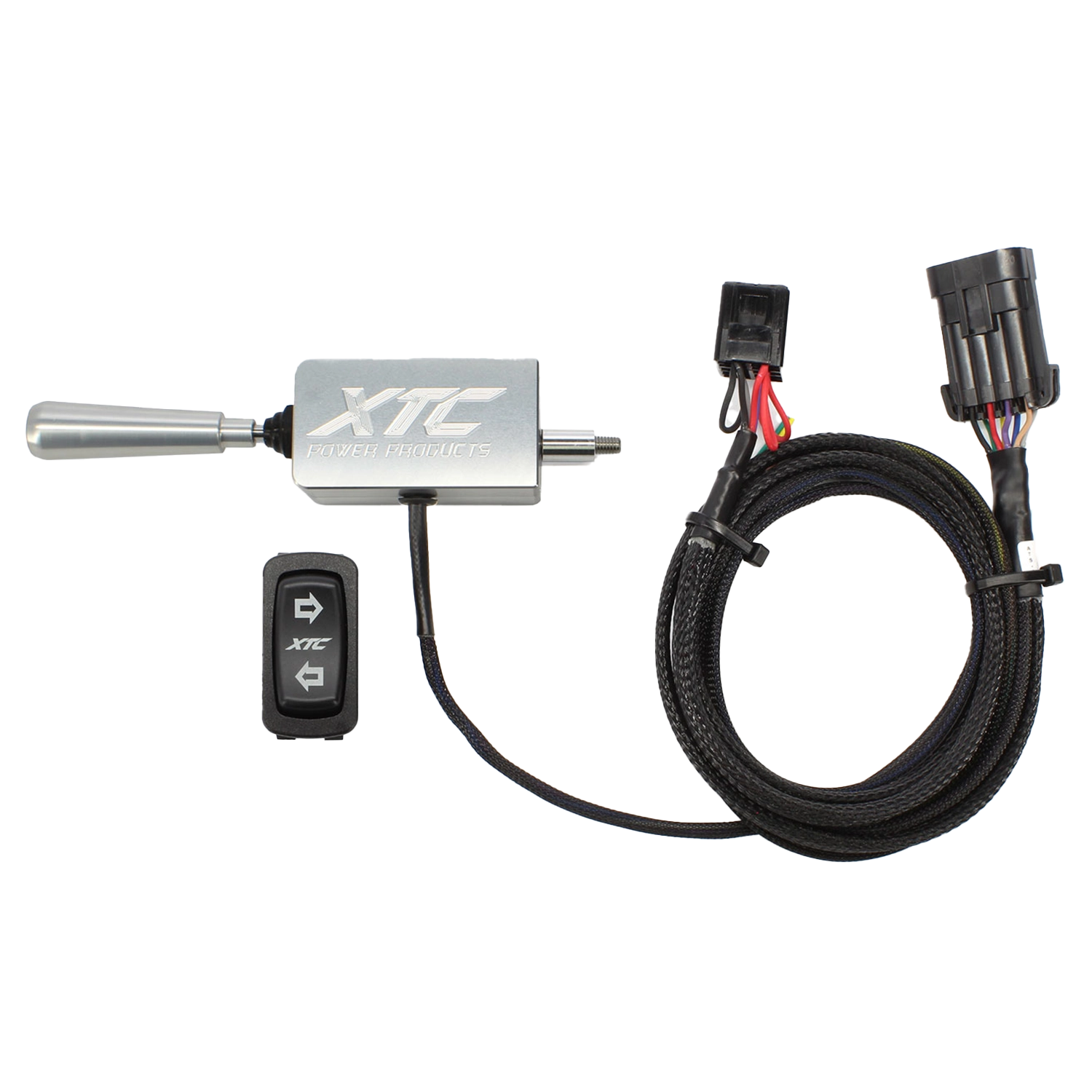 xtc power products polaris ranger 19 xp 1000 self canceling turn signal system with billet lever 0