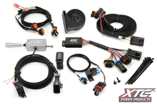 xtc power products polaris ranger 19 xp 1000 self canceling turn signal system with billet lever 3