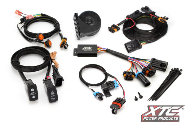 xtc power products polaris rzr pro r self canceling turn signal system with horn 2
