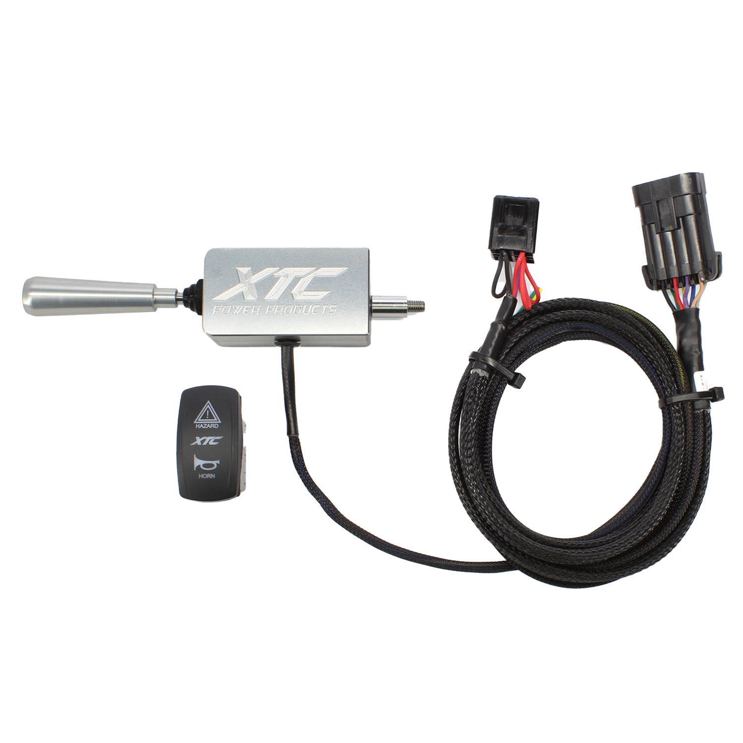 xtc power products polaris rzr pro r sport self canceling turn signal system with billet lever 0