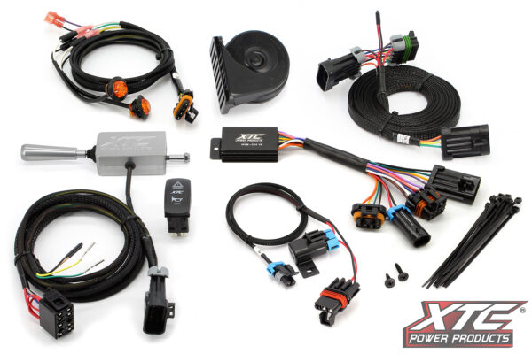 xtc power products polaris rzr pro xp self canceling turn signal system with billet lever 1