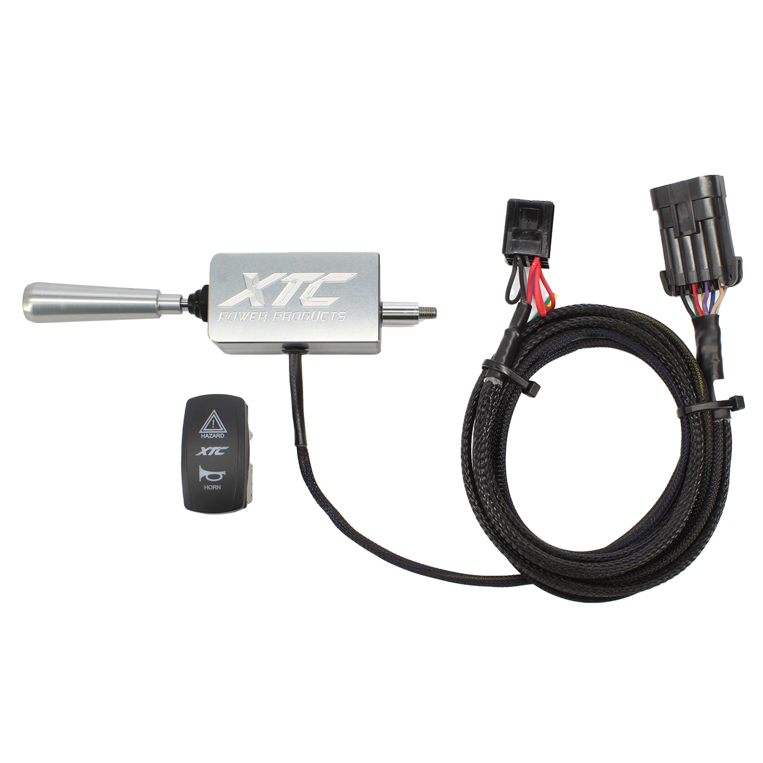 xtc power products polaris rzr pro xp self canceling turn signal system with billet lever 4