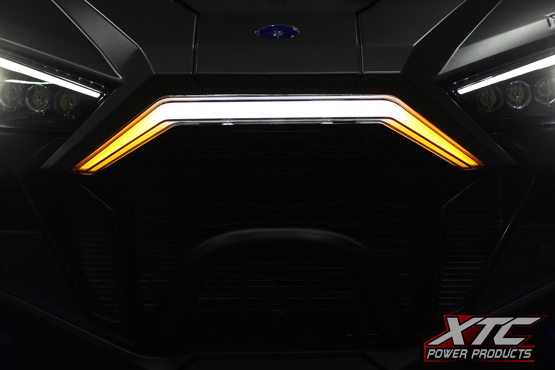 xtc power products front turn signature accent light for polaris rzr pro 0