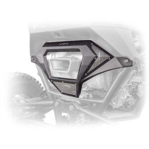 drt motorsports polaris pro r 2022 aluminum exhaust cover 1