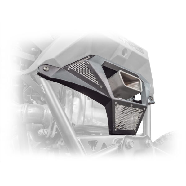 drt motorsports polaris pro r 2022 aluminum exhaust cover 6