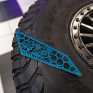 jagged x offroad blue polaris rzr pro r pro xp air vent grille