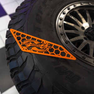 jagged x offroad orange polaris rzr pro r pro xp air vent grille 1