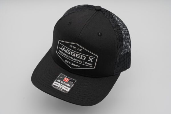 jagged x offroad trucker hat black 3