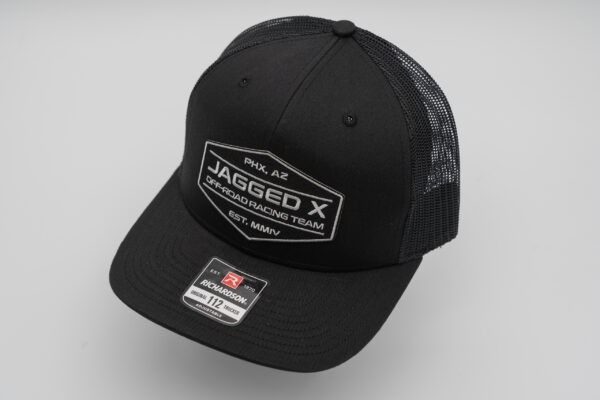 jagged x offroad trucker hat black gray 3