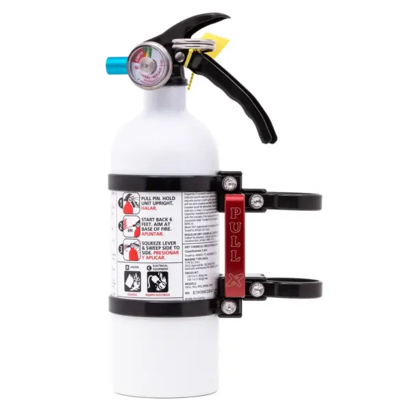 Axia Alloys Quick release fire extinguisher mount w 2lb extinguisher