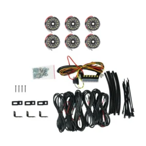 kchilites cyclone v2 led 6 light rock light kit 2