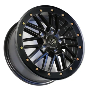 pro armor rath beadlock wheel 15×7 5 lug black 2