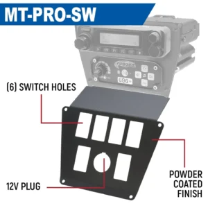 rugged radios lower accessory panel for polaris polaris rzr pro xp rzr turbo r and rzr pro r dash mount radio and intercom 4.jpg