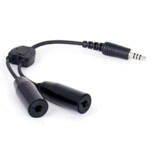 rugged radios offroad headset or helmet splitter adapter