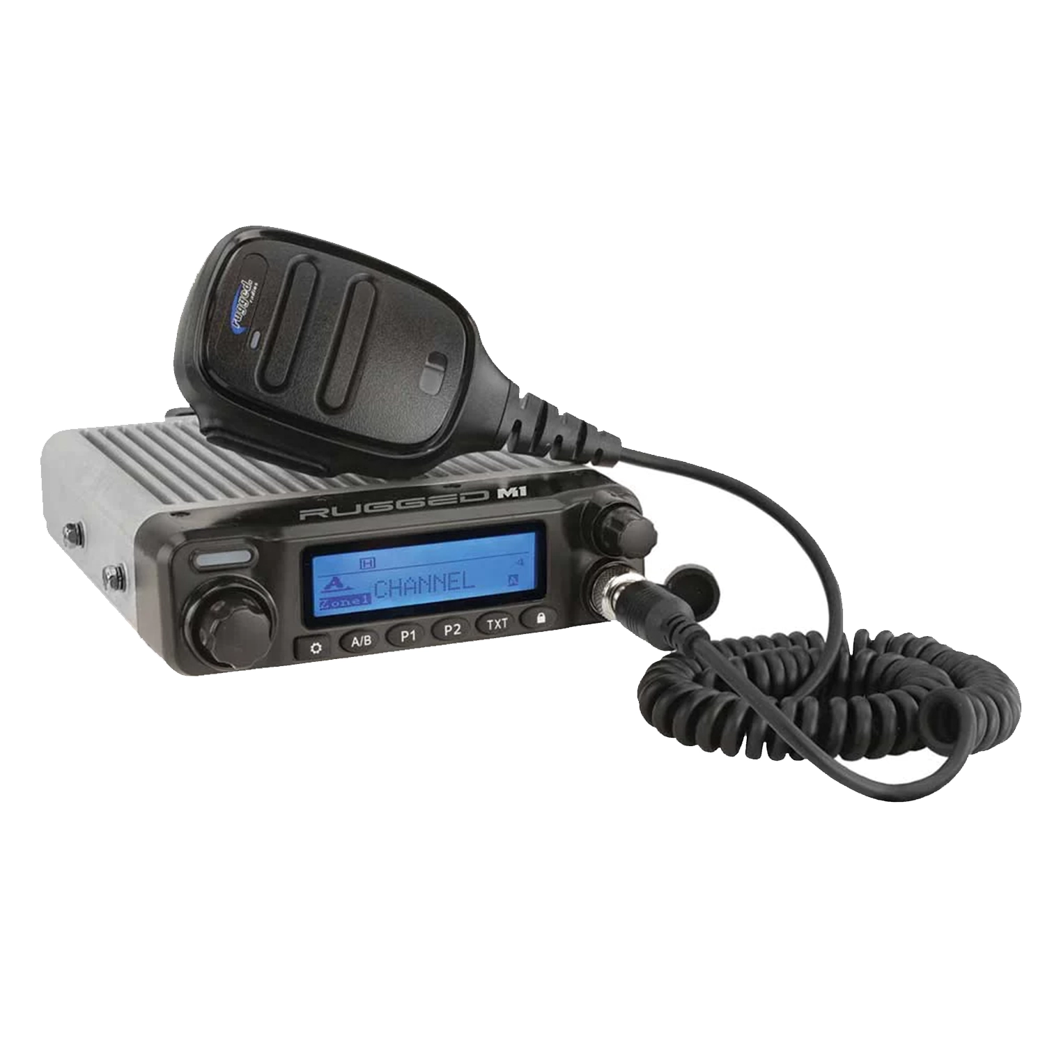 rugged radios polaris rzr xp1 dash mount stx stereo with business band radio 0
