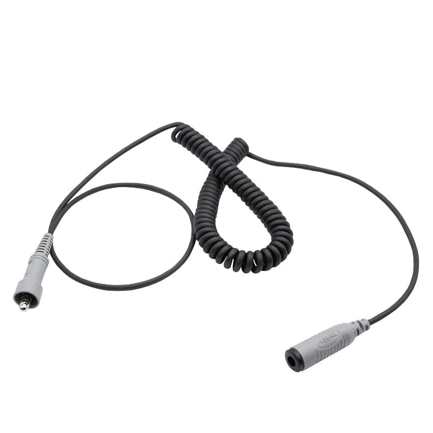 rugged radios stx stereo headset or helmet extension coil cable