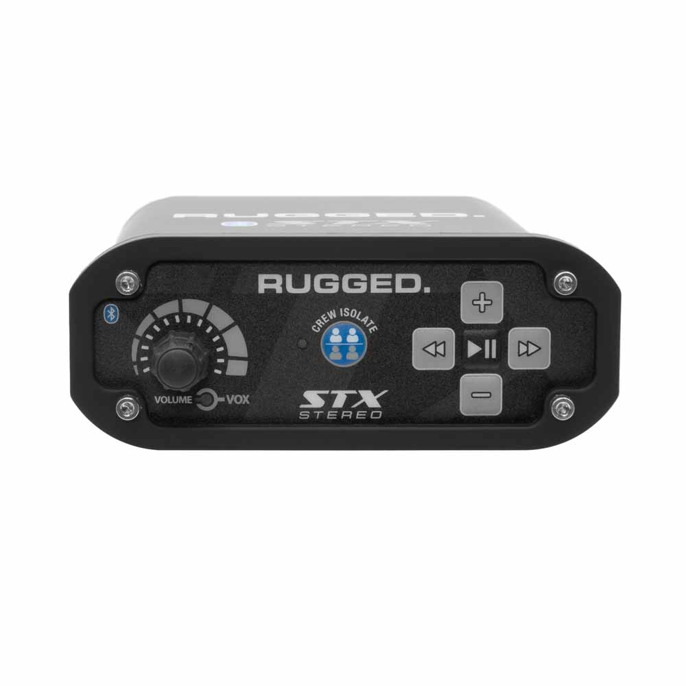 rugged radios stx stereo high fidelity bluetooth intercom 3