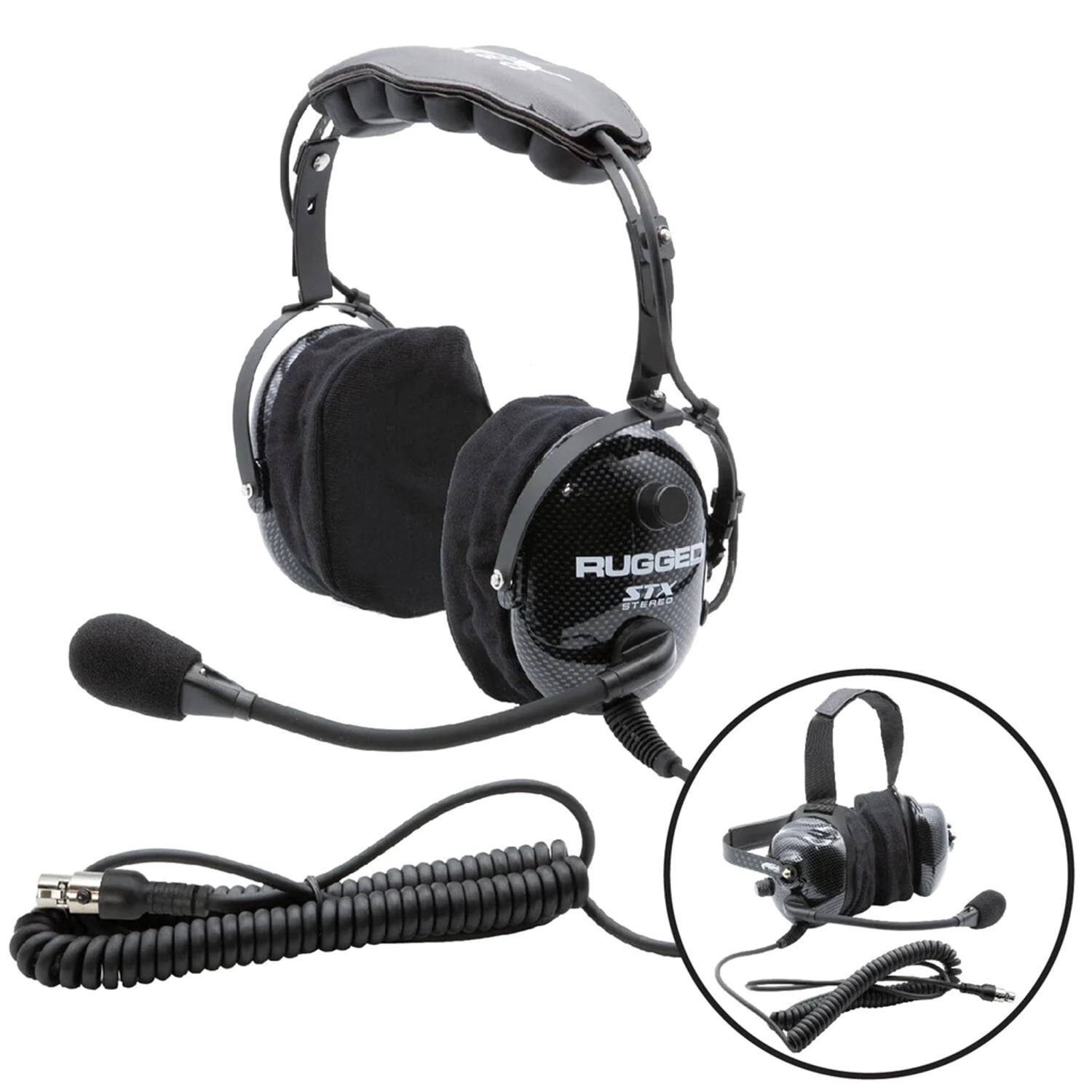rugged radios ultimate headset for stereo and offroad intercoms over the head or behind the head 6