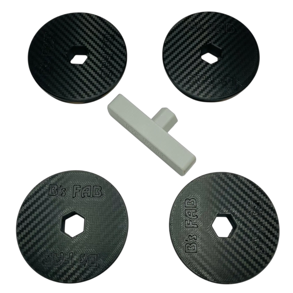 B's Fab UTV Flush Fit Floor Drain Plugs