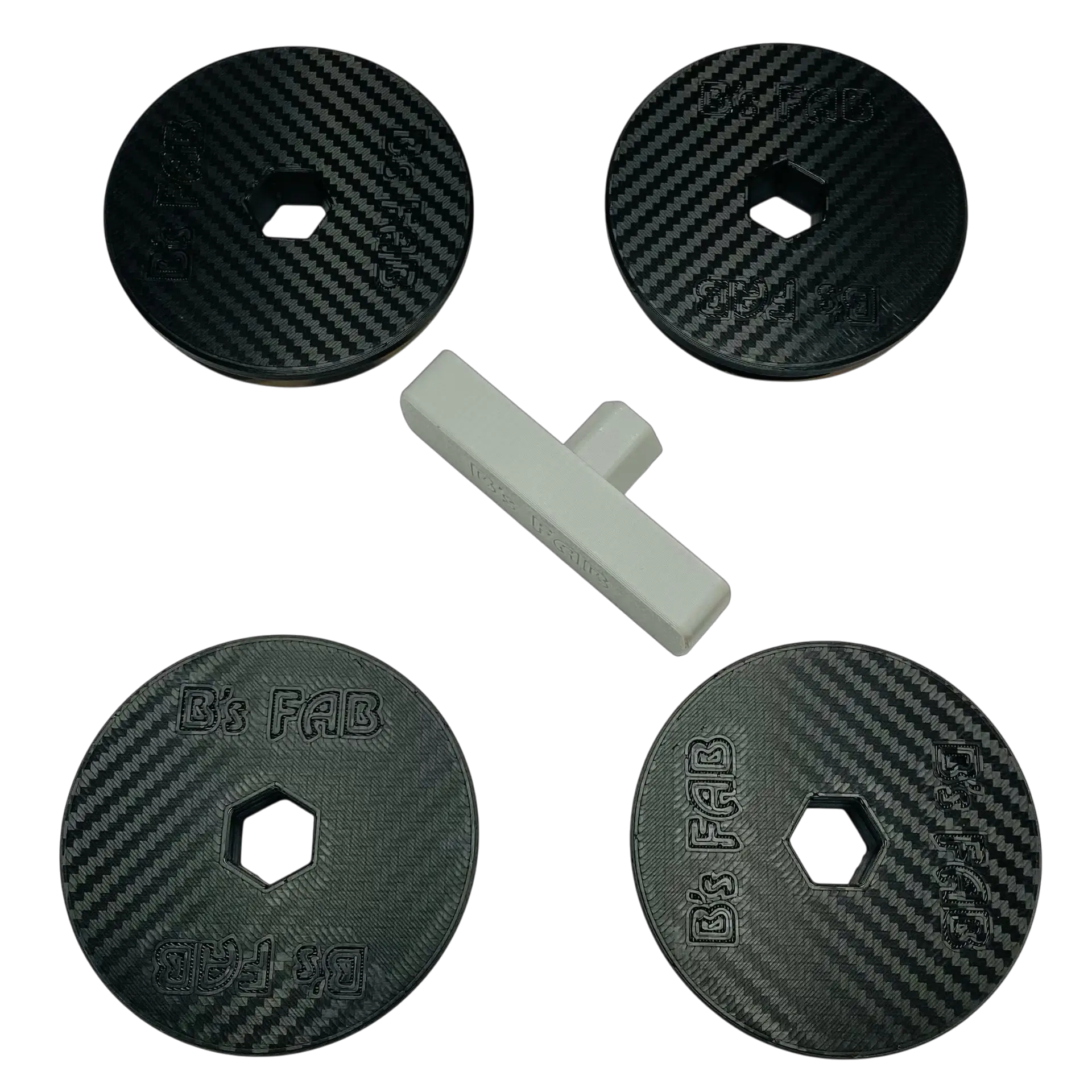B's Fab UTV Flush Fit Floor Drain Plugs