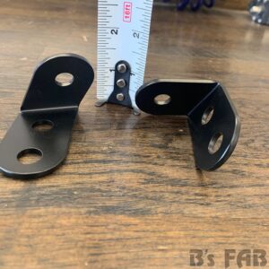 bs fab utv a pillar cube light mounting brackets pair 2