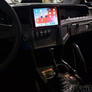 bs fab utv ipad mini tablet gps mount for the polaris general 10