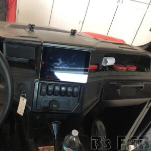 bs fab utv ipad mini tablet gps mount for the polaris general 9