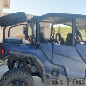 bs fab utv spare tire accessory rack 10