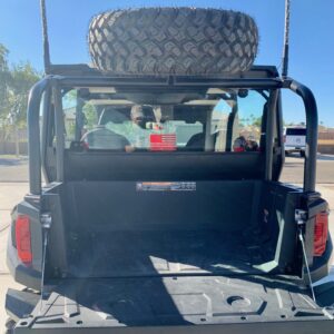 bs fab utv spare tire accessory rack 8