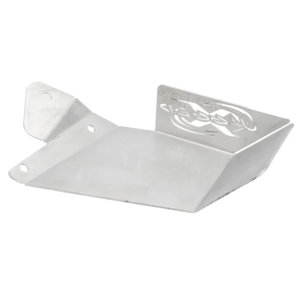 jagged x offroad oil filter guard for the polaris rzr pro r silver 2