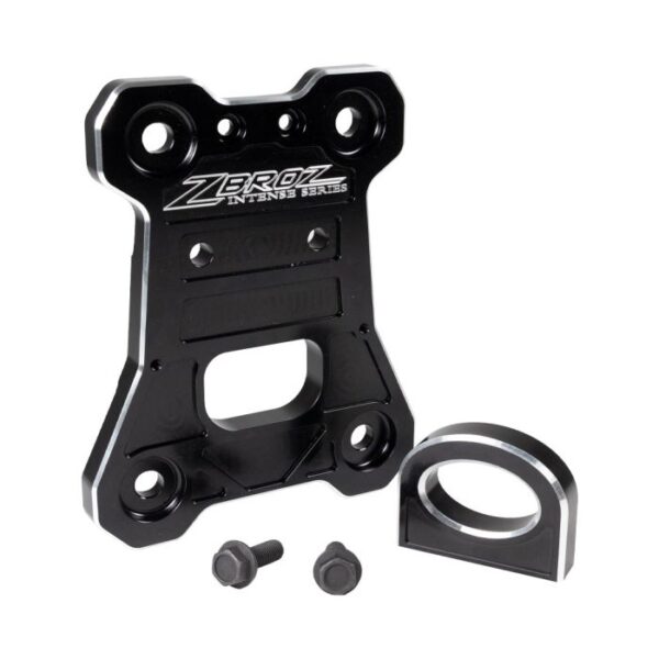 zbroz racing intense series polaris rzr pro r turbo r intense series billet gusset plate with tow ring 2022 2023 0