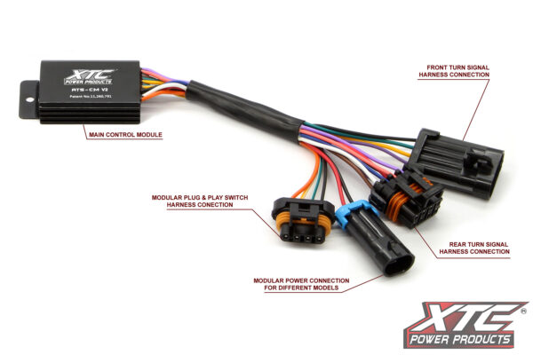 xtc power products polaris xpedition self canceling turn signal system with horn 1