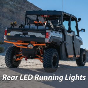 atv tek elite series street legal kit with led eyebrow running lights 5