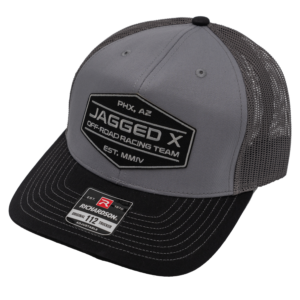 jagged x offroad trucker hat grey grey3