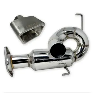 rpm sxs polaris rzr pro r rpm 3 sport muffler with 3 tip