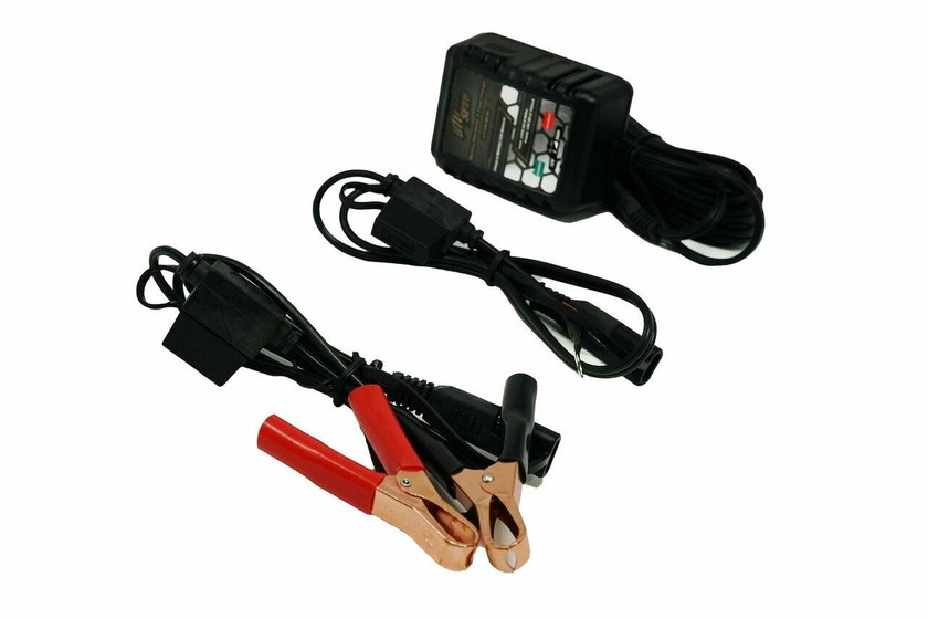 utv stereo 12 volt automatic battery charger maintainer 2